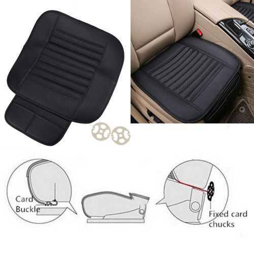 Car Front Rear Back Seat Cover Protector Leather Mat Pad Chair Cushion Universal, US $16.99, image 11