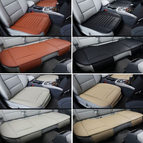 Car Front Rear Back Seat Cover Protector Leather Mat Pad Chair Cushion Universal, US $16.99, image 16
