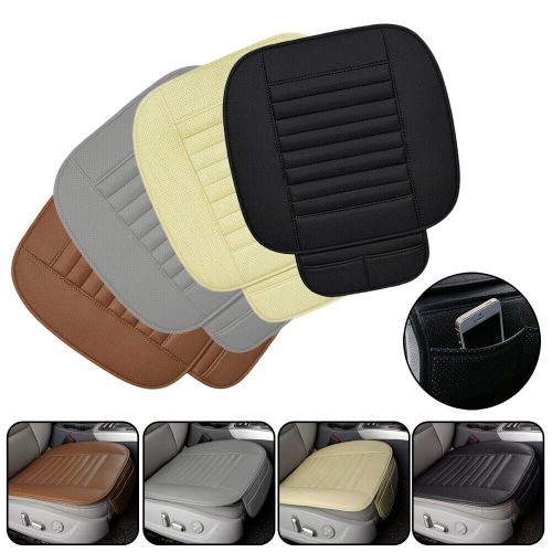 Car Front Rear Back Seat Cover Protector Leather Mat Pad Chair Cushion Universal, US $16.99, image 17