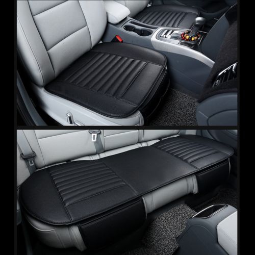 Car Front Rear Back Seat Cover Protector Leather Mat Pad Chair Cushion Universal, US $16.99, image 19