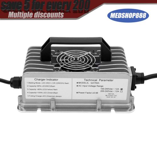 Portable High Speed Battery Charger for 48 Volt 15AMP Club Car Golf Carts, US $112.80, image 3