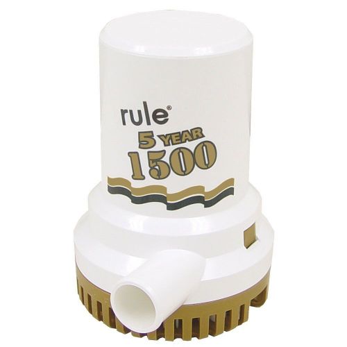 1500 g.p.h. gold series bilge pump