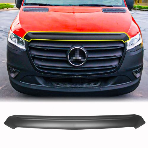 Matte Black Hood Deflector Guard For Mercedes Sprinter W907 2019-2023 Bug Shield, US $109.99, image 9