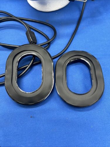 Sigtronics model s-40 aviation pilots noise attenuating headset blue w box