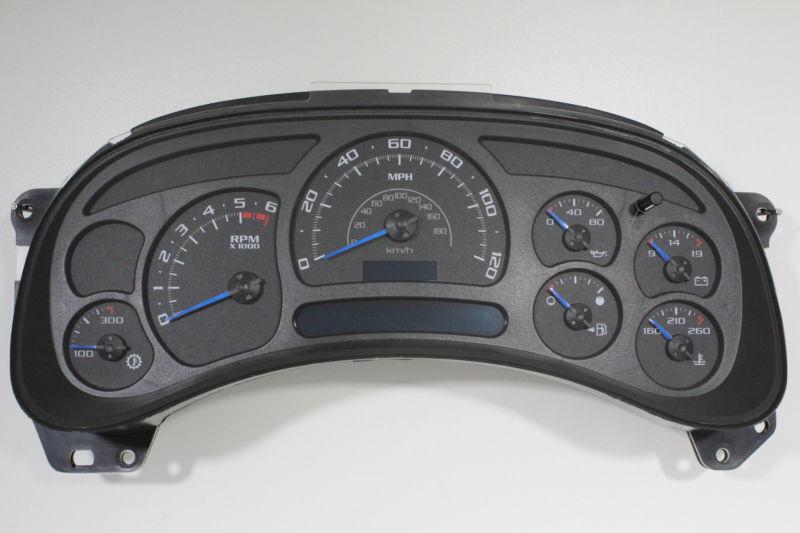 CUSTOM GM INSTRUMENT ODOMETER CLUSTER GAUGE DASH PANEL UPGRADE+ ESCALADE TRIM, US $225.00, image 3
