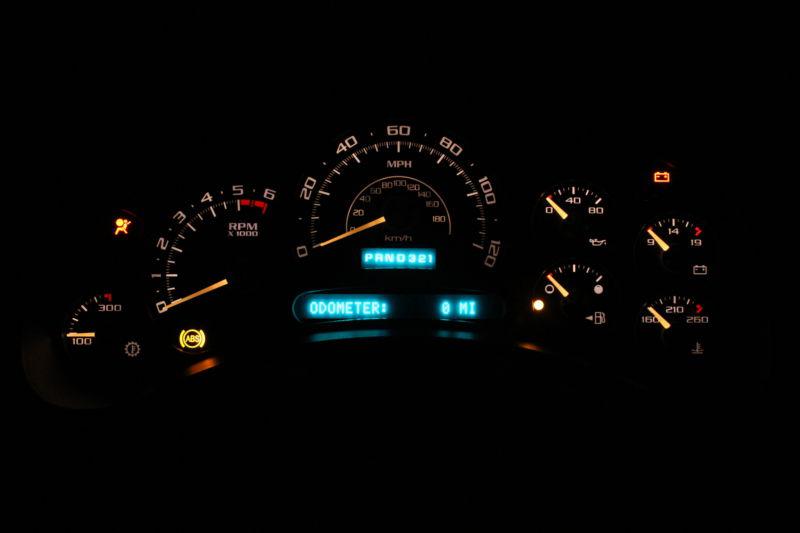 CUSTOM GM INSTRUMENT ODOMETER CLUSTER GAUGE DASH PANEL UPGRADE+ ESCALADE TRIM, US $225.00, image 12