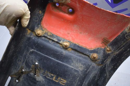 BD7 Front Left Broke Mud Flap Flaws 87 Suzuki LT 250 QuadRunner 2x4 Free US Ship, US $39.99, image 2