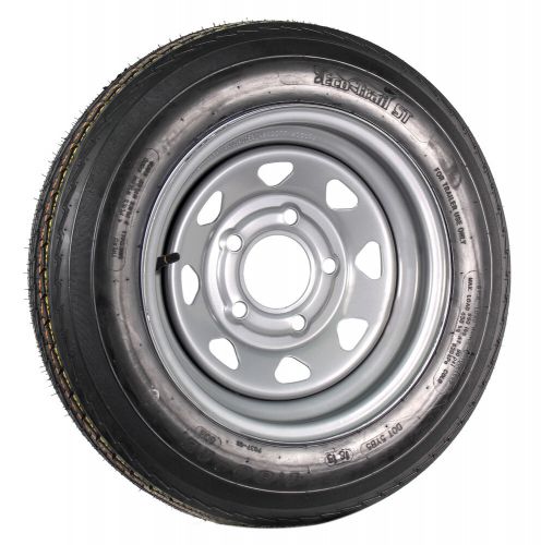 eCustomrim 480-12 4.80-12 Trailer Tire Silver Spoke 5 Lug On 4.5 In Wheel LRC, US $71.97, image 6