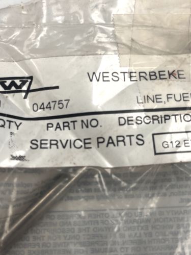 Westerbeke 044757, Fuel Line, US $24.95, image 8