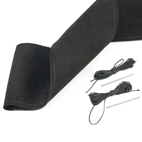 Upgrade Your Driving Experience with Handcrafted Suede Steering Wheel Cover, C $17.25, image 4