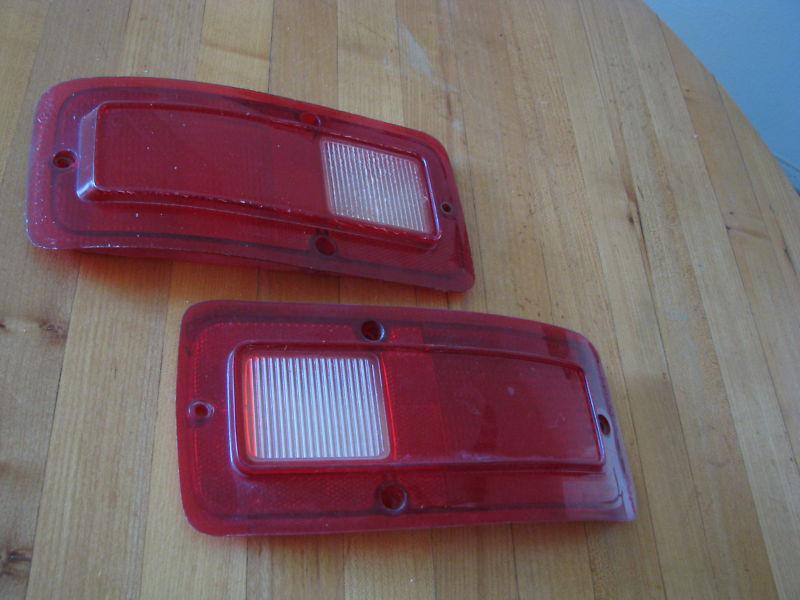 71 77 dodge tradesman sportman van taillight lenses