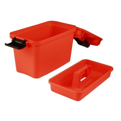 Attwood 11834-1 Boater's Storage Box Orange Dry Storage Box, US $23.52, image 2