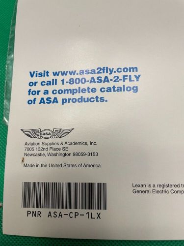 Asa-cp-1lx asa ultimate fixed plotter - pilot supplies