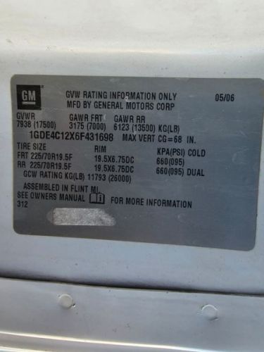 USED 2006 GMC C4500 HYDRO BOOST SHIPPED 15134249, 2772114, US $899.00, image 7