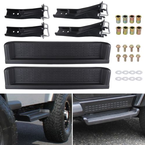 PAIR SIDE STEP NERF BAR RUNNING BOARD FITS FOR 97-06 JEEP WRANGLER TJ UNLIMITED, US $156.80, image 5