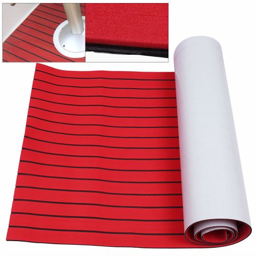 Yacht Boat Flooring Mat Red Pad Marine EVA Foam Faux Teak Decking Sheet Sea Deck, US $44.86, image 5
