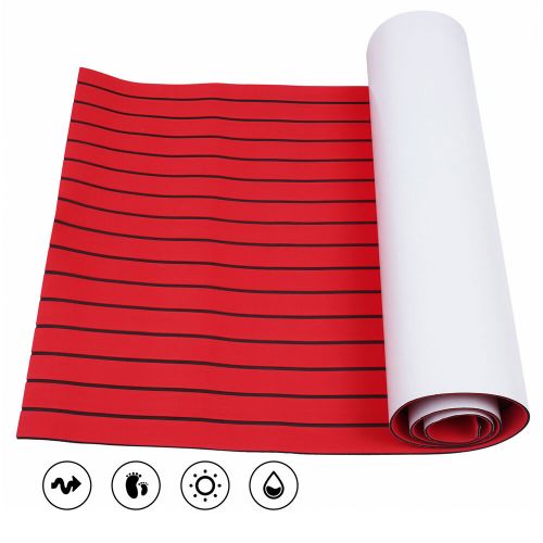 Yacht Boat Flooring Mat Red Pad Marine EVA Foam Faux Teak Decking Sheet Sea Deck, US $44.86, image 6