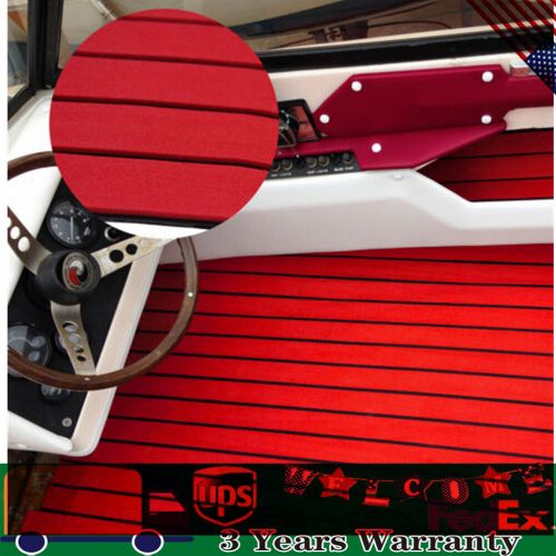 Yacht Boat Flooring Mat Red Pad Marine EVA Foam Faux Teak Decking Sheet Sea Deck, US $44.86, image 10