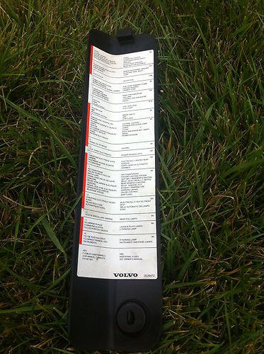 Volvo 240 Fuse Cover Black, US $9.99, image 2