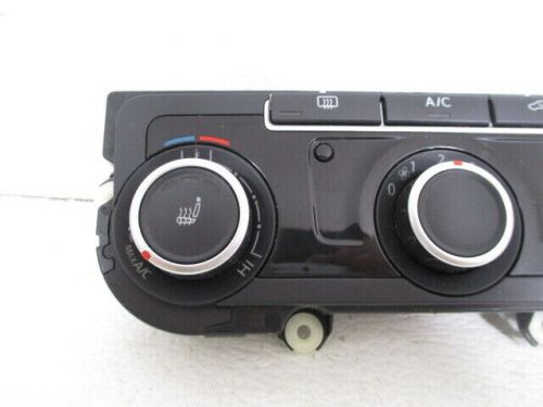 2011-2014 Volkswagen Jetta Semi Auto Temperature Control w/ Heated Seats OEM LKQ, US $43.09, image 5