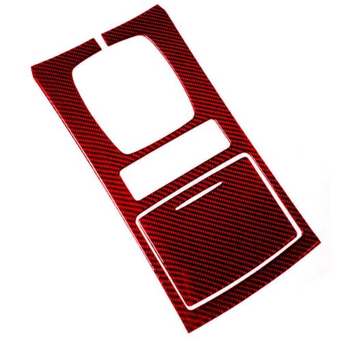 2pcs For INFINITI FX35 QX70 Red Carbon Fiber Gear Shift Cup Holder Sticker Trim, US $69.01, image 3