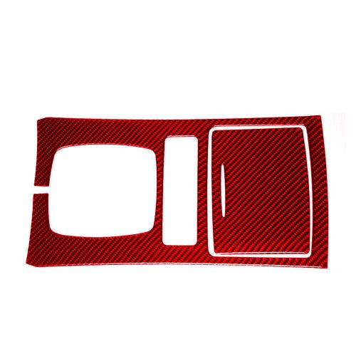 2pcs For INFINITI FX35 QX70 Red Carbon Fiber Gear Shift Cup Holder Sticker Trim, US $69.01, image 5