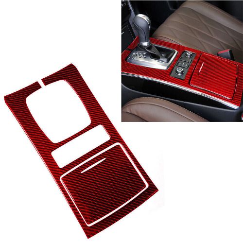 2pcs For INFINITI FX35 QX70 Red Carbon Fiber Gear Shift Cup Holder Sticker Trim, US $69.01, image 6