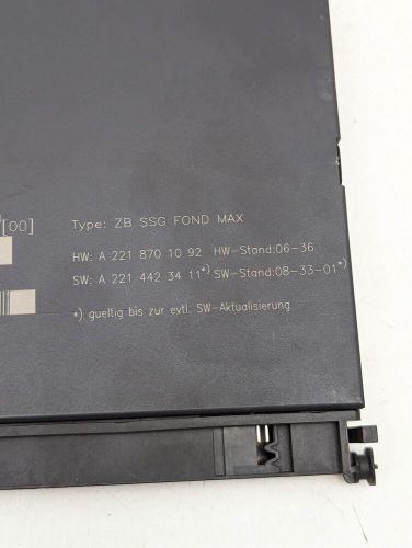 07-13 Mercedes W221 S550 S400 Rear Seat Control Unit Module 2218707293 OEM, US $43.20, image 5