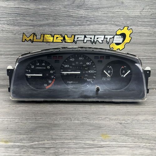 92-95 USDM HONDA CIVIC EG VTEC INSTRUMENT GAUGE CLUSTER MANUAL 5SPD 214k OEM, US $149.00, image 4