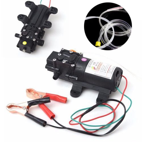 12v motor engine oil fluid extractor electric siphon transfer change pump