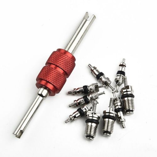 HVAC AC R134A VALVE CORE HIGH & LOW PRESSURE QUICK REMOVER INSTALL TOOL SET, US $7.21, image 5