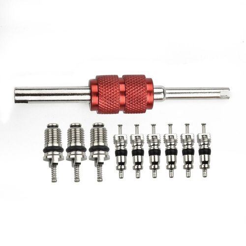 HVAC AC R134A VALVE CORE HIGH & LOW PRESSURE QUICK REMOVER INSTALL TOOL SET, US $7.21, image 6