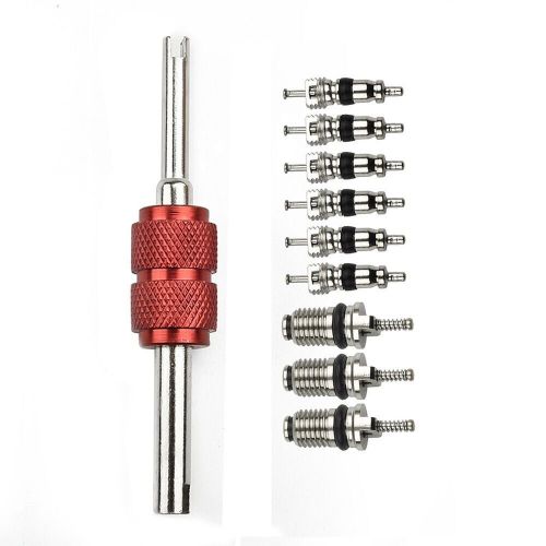 HVAC AC R134A VALVE CORE HIGH & LOW PRESSURE QUICK REMOVER INSTALL TOOL SET, US $7.21, image 11