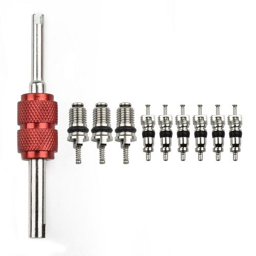 HVAC AC R134A VALVE CORE HIGH & LOW PRESSURE QUICK REMOVER INSTALL TOOL SET, US $7.21, image 12