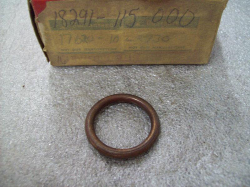 Genuine Honda Exhaust Pipe Gasket XR75 18291-115-000 NEW NOS, US $13.99, image 2