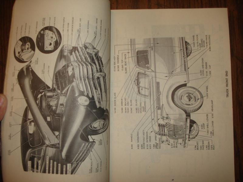 1929-1947 CHEVROLET CAR AND TRUCK PARTS BOOK / CATALOG / ORIGINAL!!, US $64.50, image 5