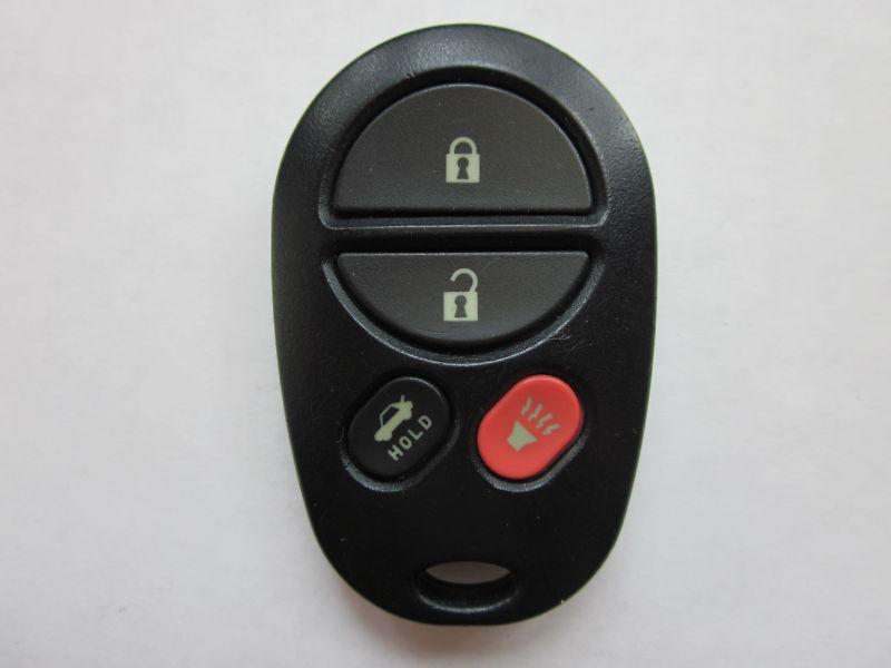 Oem toyota avalon solara remote keyless entry key fob gq43vt20t
