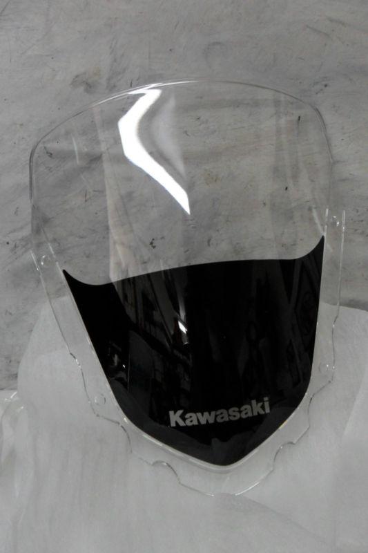 2010 - 2013 kawasaki oem klr 650 klr650 stock windshield windscreen 39154-0023