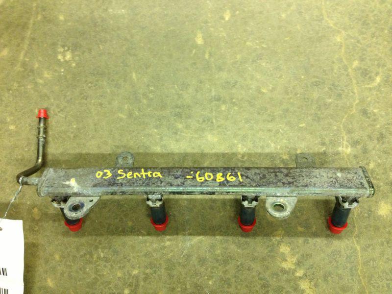 2003 nissan sentra fuel rail with injectors 2.5