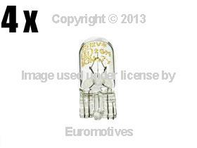 Porsche bulb 3w dashboard instruments gauge cluster (x4 bulbs