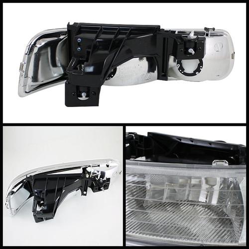 6K Slim Hid Kit+00-06 Silverado Suburban Tahoe Euro Headlights+Bumper Lights, US $60.77, image 2