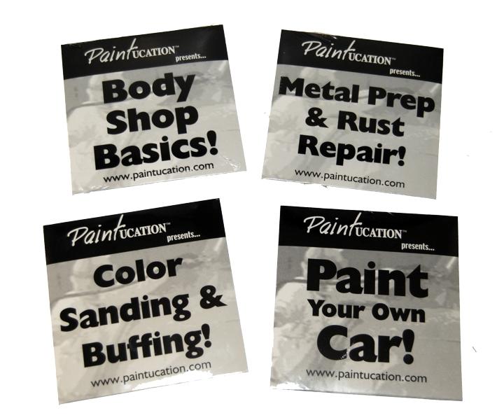 Paintucation 4 dvd set-car-auto paint-detail-bodywork