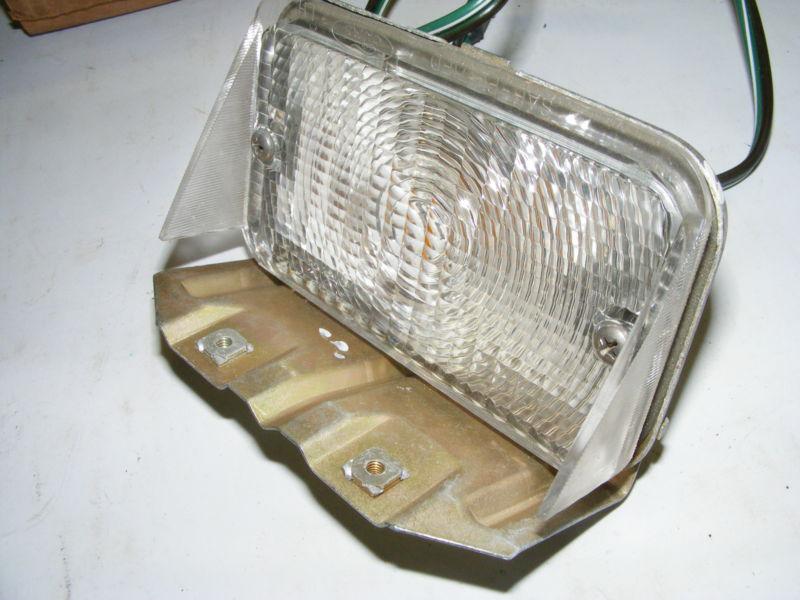 1972 FORD FULLSIZE PARK LAMP ASSY BODY BUCKET WIRING LH NOS NEW OLD STOCK, US $19.99, image 2