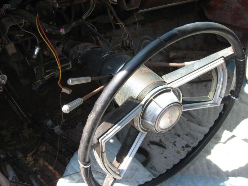 1966 67 tornado tilt stearing colum complete mint