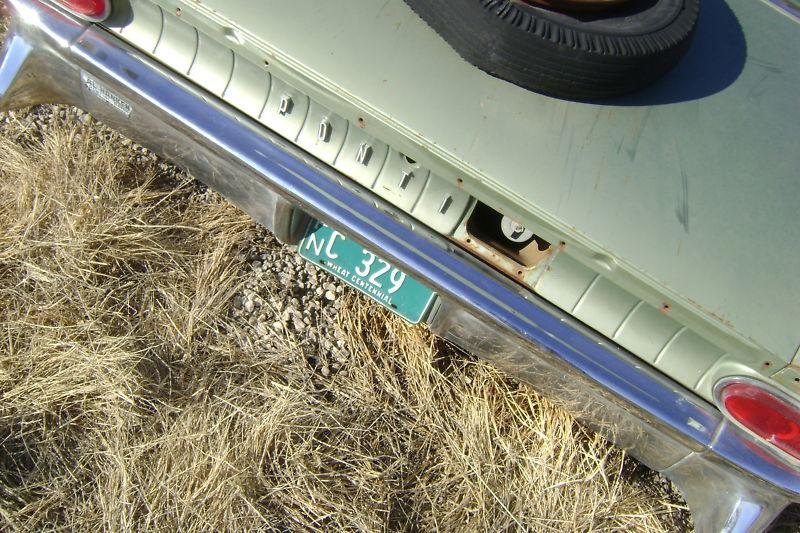 1959 59 Pontiac REAR BUMPER Catalina Bonneville Star Chief Solid, US $250.00, image 6
