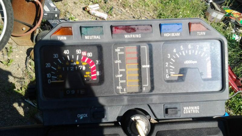 1982 82 xj 750 seca instument cluster speedometer tachometer tach