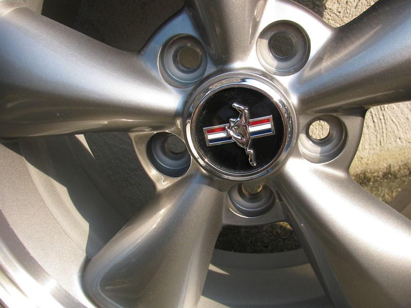 Mustang Bullit Torque Thrust OEM Wheels + Pirelli Tires 2005-2009, US $599.00, image 3