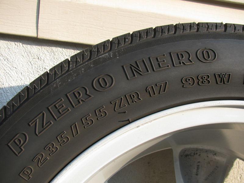 Mustang Bullit Torque Thrust OEM Wheels + Pirelli Tires 2005-2009, US $599.00, image 6