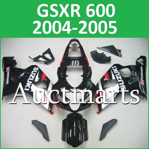 Fit suzuki 04 05 gsxr 750 gsxr 600 2004 2005 gsx-r fairing k4 bodywork h38 c03