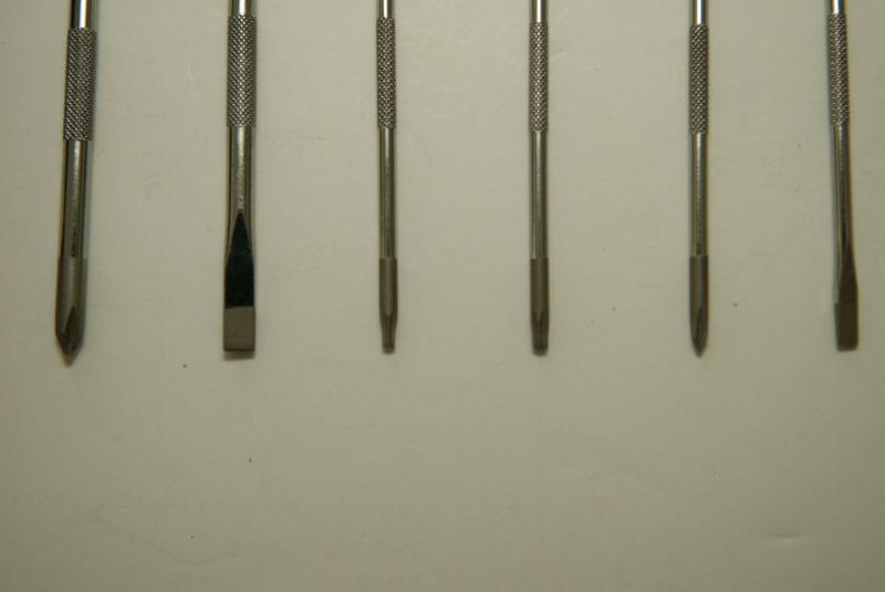 Snap-on Mini Ratcheting Screwdriver Set (6 tips) Orange SGRMINI C0710, US $65.00, image 4